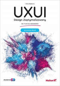 Design Zoptymalizowany UXUI Workshop - okładka książki