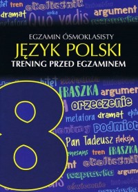 Egazmin ósmoklasisty. Język polski. - okładka podręcznika