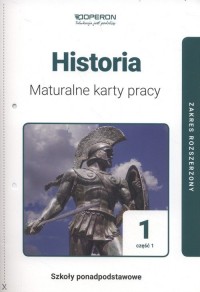 Historia 1. Maturalne karty pracy - okładka podręcznika
