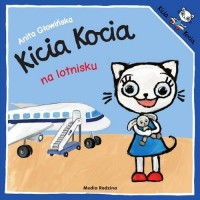 Kicia Kocia na lotnisku - okładka książki
