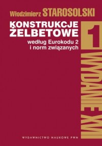 Konstrukcje żelbetowe według Eurokodu - okładka książki