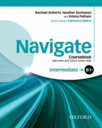 Navigate Intermediate B1+ Coursebook - okładka podręcznika