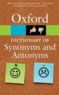 Oxford Dictionary of Synonyms and - okładka podręcznika