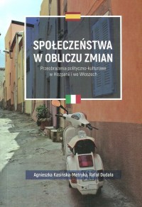 Społeczeństwa w obliczu zmian. - okładka książki