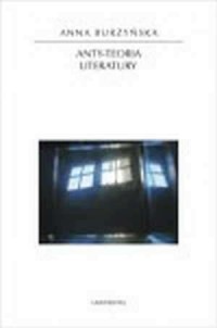 Anty-teoria literatury - okładka książki