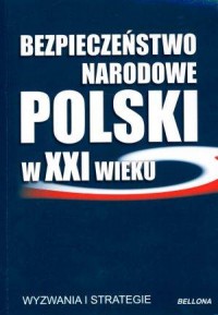 Bezpieczeństwo narodowe polski - okładka książki