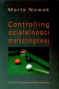 Controlling działalności marketingowej - okładka książki