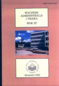 Roczniki Administracji i Prawa. - okładka książki