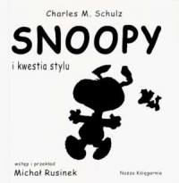 Snoopy i kwestia stylu - okładka książki