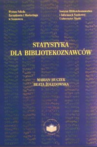 Statystyka dla bibliotekoznawców - okładka książki