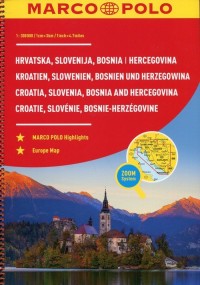Atlas Chorwacja/Słowenia - 1:300 - okładka książki