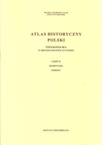 Atlas historyczny Polski Wielkopolska - okładka książki
