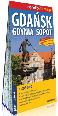 Comfort! map Gdańsk, Gdynia, Sopot - okładka książki