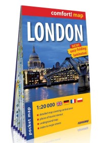 Comfort! map Londyn kieszonkowy - okładka książki