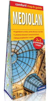 Comfort! map&guide Mediolan 2w1 - okładka książki