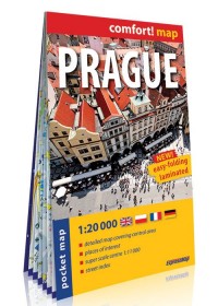 Comfort!map Prague 1:20 000 midi - okładka książki