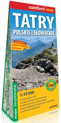 Comfort!map Tatry Polskie i Słowackie - okładka książki