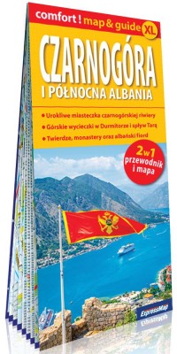 Comfort!map&guide XL Czarnogóra - okładka książki