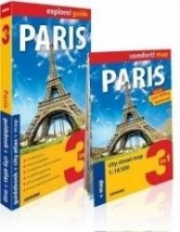 Explore! guide Paris 3w1 - okładka książki