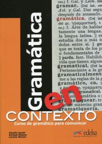 Gramatica en contexto. Książka - okładka podręcznika