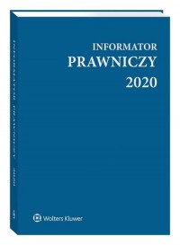 Informator Prawniczy 2020. Granatowy - okładka książki