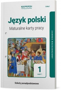Język polski 1. Szkoła ponadpodstawowa - okładka podręcznika
