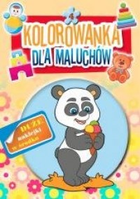 Kolorowanka dla maluchów 4. Panda - okładka książki