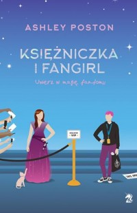 Księżniczka i fangirl - okładka książki
