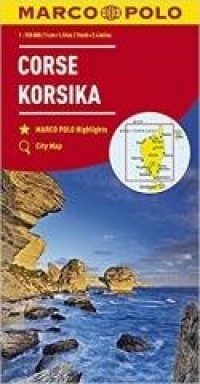 Mapa drogowa Korsyka 1:150 000 - okładka książki