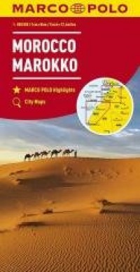Mapa Drogowa Marco Polo. Maroko - okładka książki