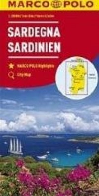 Mapa drogowa Sardynia 1:2000 000 - okładka książki