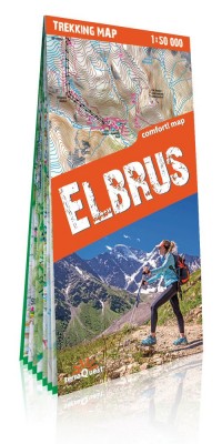 Mapa trekkingowa - Elbrus 1:50 - okładka książki