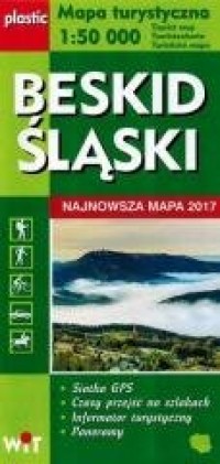 Mapa turystyczna Beskid Śląski - okładka książki
