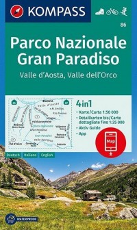 Parco Nazionale Gran Paradiso 1:50 - okładka książki