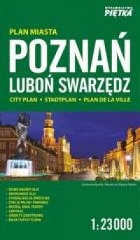 Poznań 1:23 000 plan miasta - okładka książki