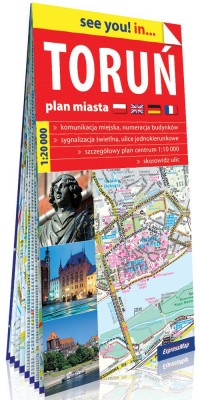 See you! in... Toruń 1:20 000 plan - okładka książki