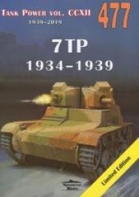 7TP 1934-1939. Tank Power vol. - okładka książki