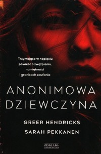 Anonimowa dziewczyna - okładka książki