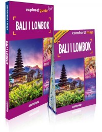 Bali i Lombok light przewodnik+mapa - okładka książki