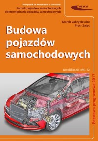 Budowa pojazdów samochodowych - okładka podręcznika