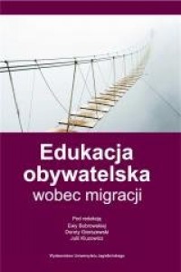 Edukacja obywatelska wobec migracji - okładka książki