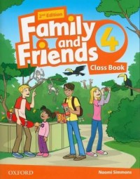 Family and Friends 2E 4 CB (+ CD) - okładka podręcznika