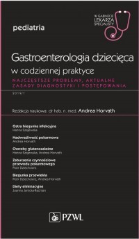 Gastroenterologia dziecięca w codziennej - okładka książki