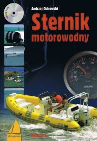 Sternik motorowodny (+ CD) - okładka książki