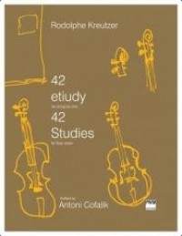 42 etiudy na skrzypce solo - okładka podręcznika
