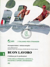 Buon lavoro 1 L italiano per le - okładka podręcznika
