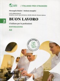Buon lavoro 2 L italiano per le - okładka podręcznika