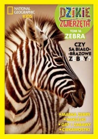 Dzikie Zwierzęta cz.16 Zebra - okładka książki