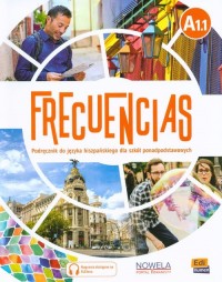 Frecuencias A1.1. Szkoła ponadpodstawowa. - okładka podręcznika