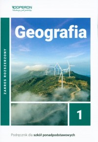 Geografia 1 Podręcznik. Szkoła - okładka podręcznika